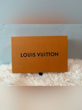 Authentic Louis Vuitton Brown Box 9x6x2
